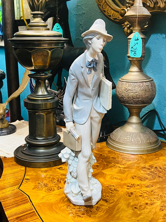 🎨Impressionist Painter Sculpture Lladro 4732, Issue 1970🎨.