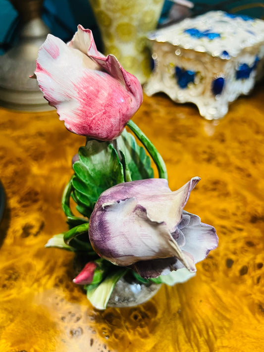 🌸 Floral arrangement by Capo del Monte 🌸 