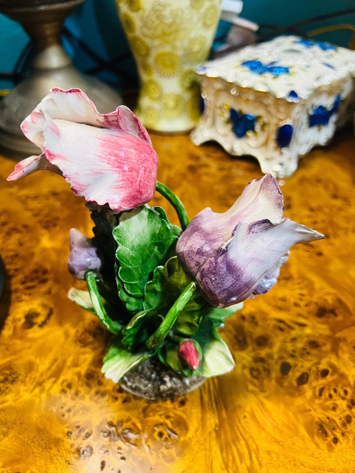 🌸 Floral arrangement by Capo del Monte 🌸 