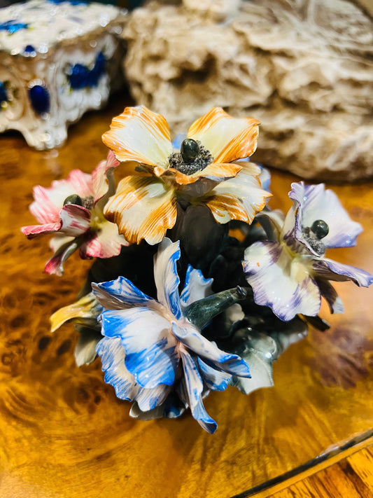 🌸🌿🏡Capo Del Monte Floral Arrangement - A Touch of Italy for Your Home🌸🌿🏡