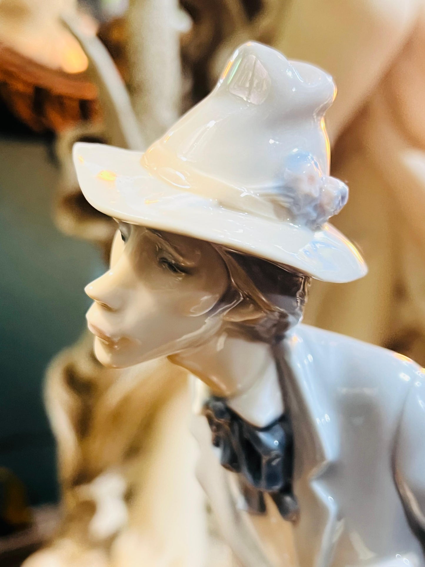 🎨Impressionist Painter Sculpture Lladro 4732, Issue 1970🎨.
