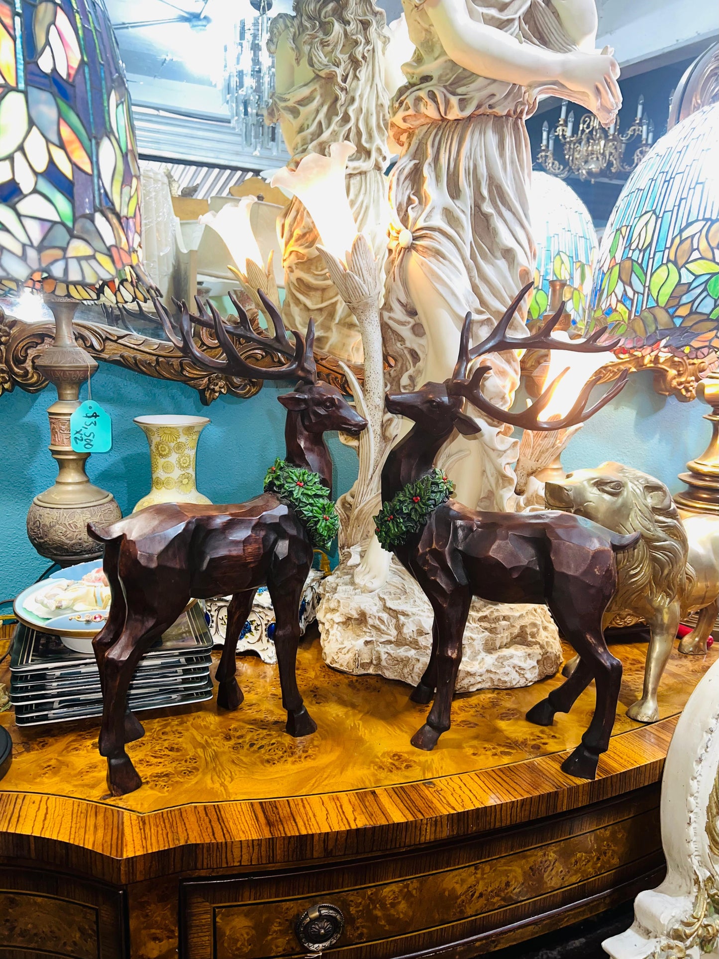 🎄 🎅 ❄️ ⛄🦌Pair of Deer 🦌⛄❄️🎅🎄