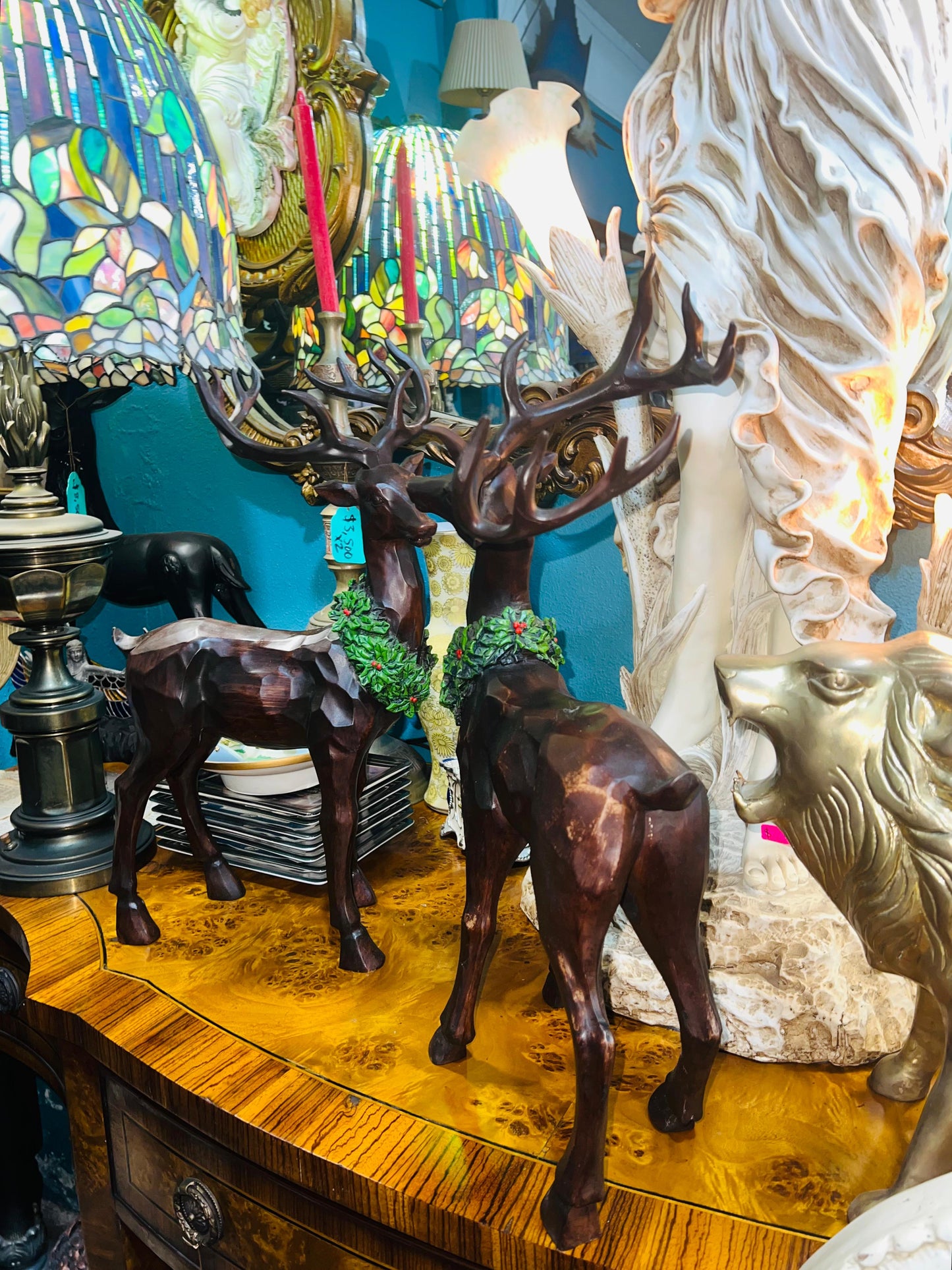 🎄 🎅 ❄️ ⛄🦌Pair of Deer 🦌⛄❄️🎅🎄