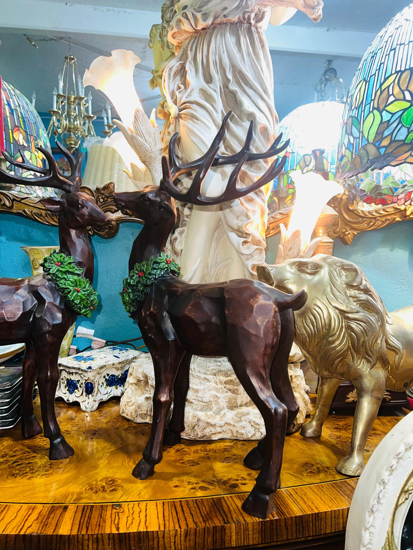 🎄 🎅 ❄️ ⛄🦌Pair of Deer 🦌⛄❄️🎅🎄