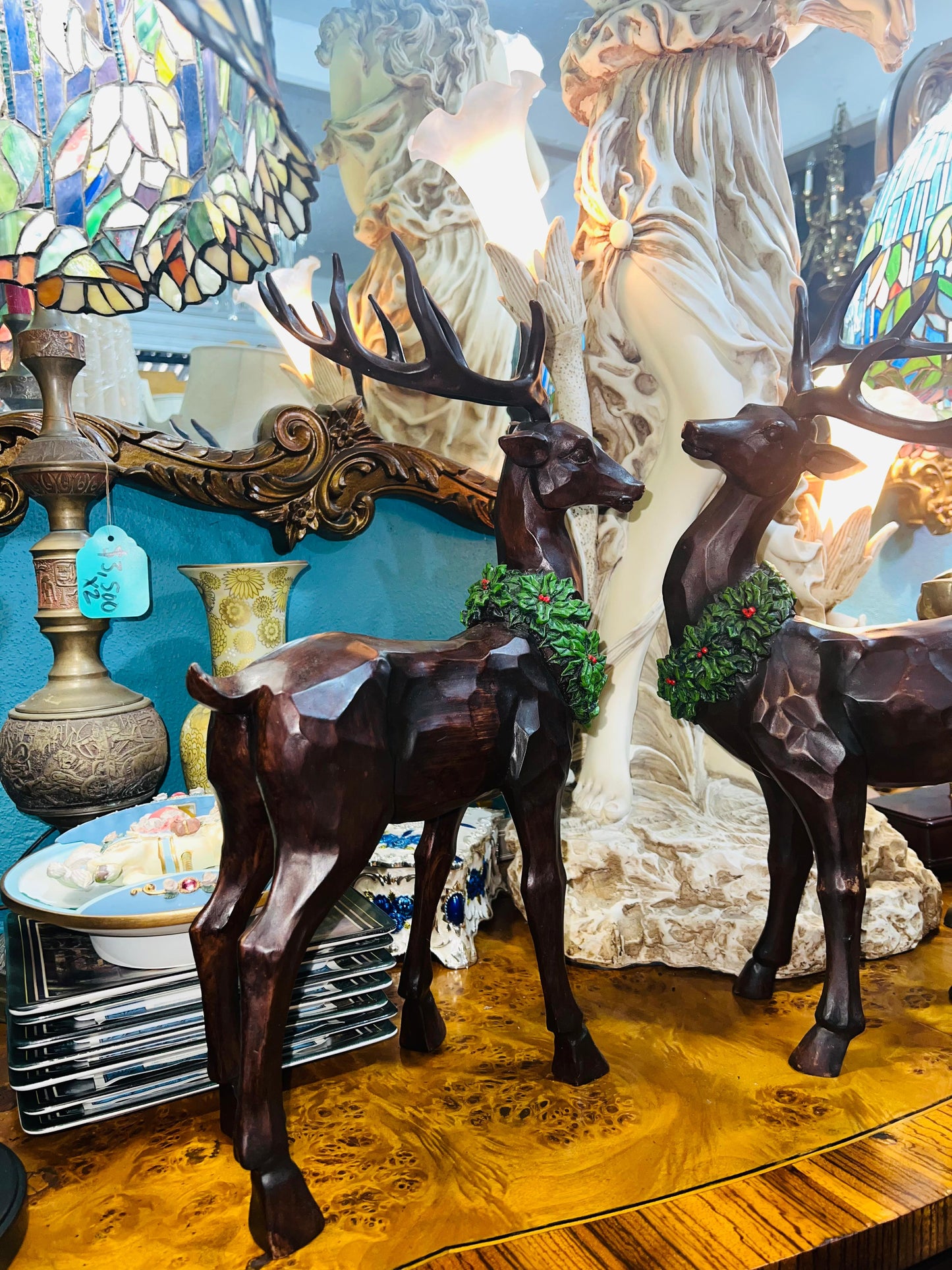 🎄 🎅 ❄️ ⛄🦌Pair of Deer 🦌⛄❄️🎅🎄