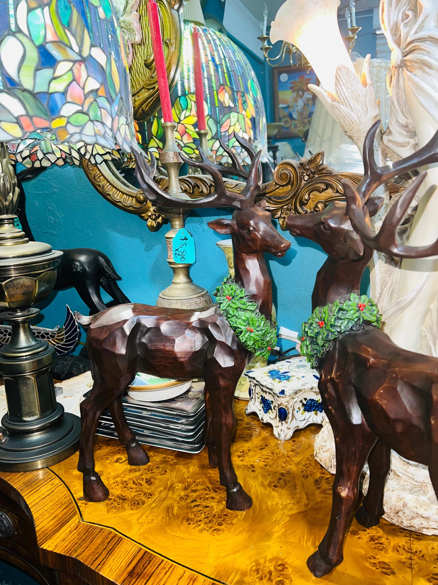 🎄 🎅 ❄️ ⛄🦌Pair of Deer 🦌⛄❄️🎅🎄
