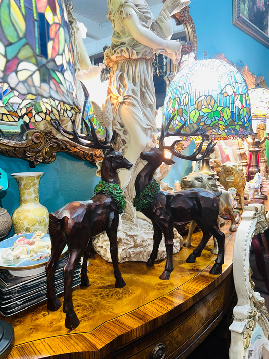 🎄 🎅 ❄️ ⛄🦌Pair of Deer 🦌⛄❄️🎅🎄