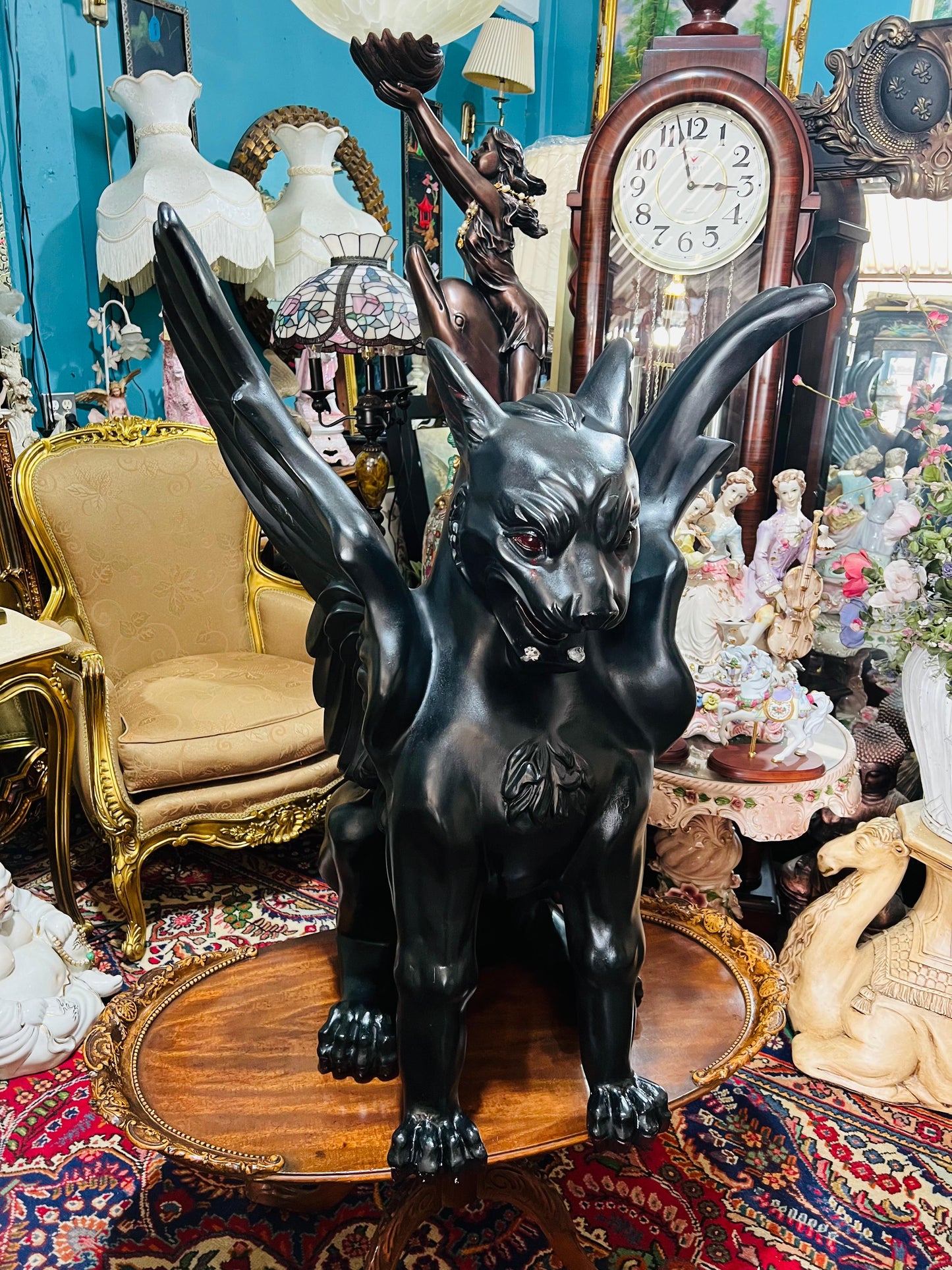 🖤🕸️🦁 High Quality Fiberglass Chimera 🦇🕸️🖤