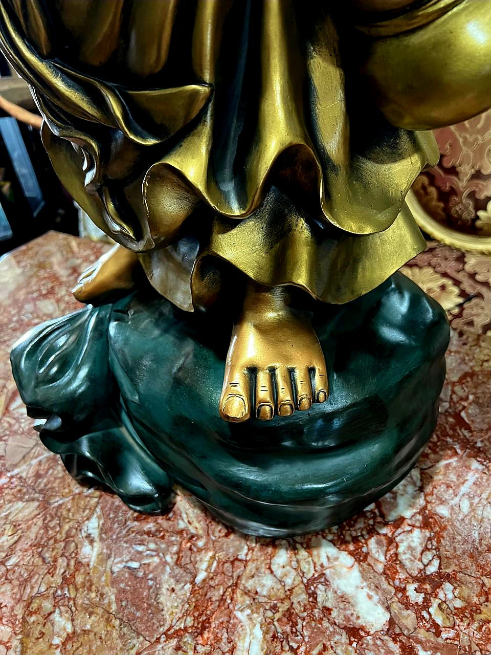 🇨🇳🎎 🐉🕉️Laughing Fengshui Buddha Sculpture in Rough Porcelain 🕉️🐉🎎🇨🇳