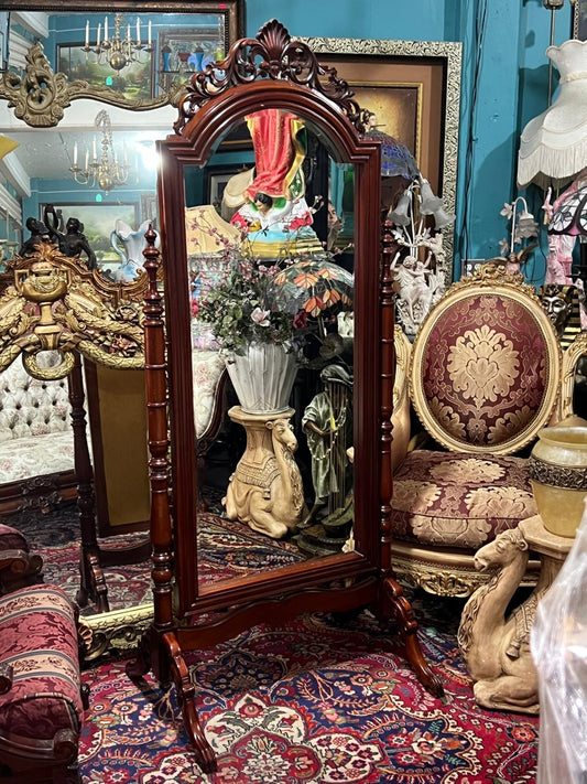 🪞19th Century French Napoleon III Easel Mirror🪞