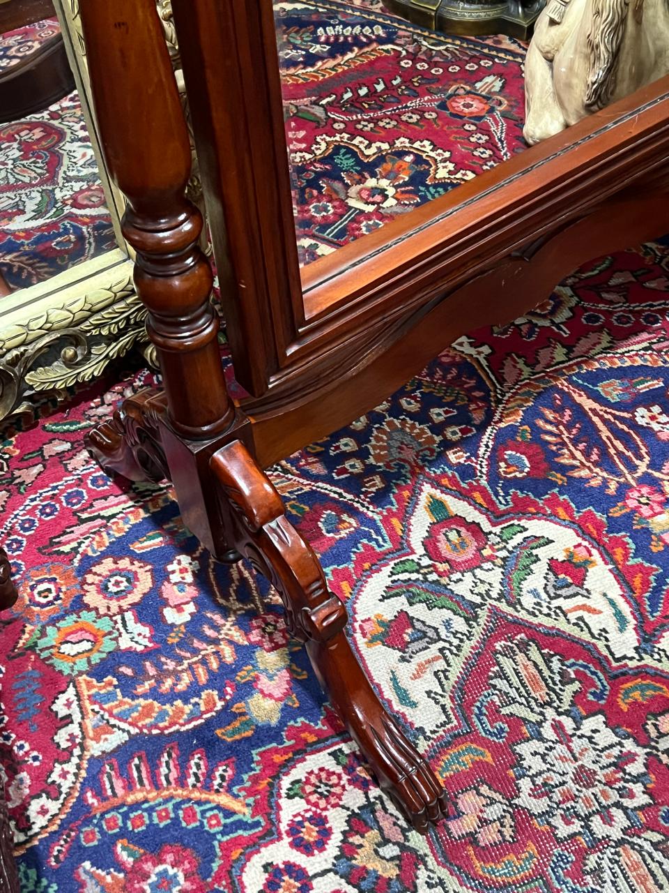 🪞19th Century French Napoleon III Easel Mirror🪞