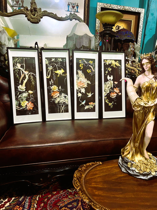 🖼️Three-dimensional decorative painting of a female flutist🏡👩‍🎨