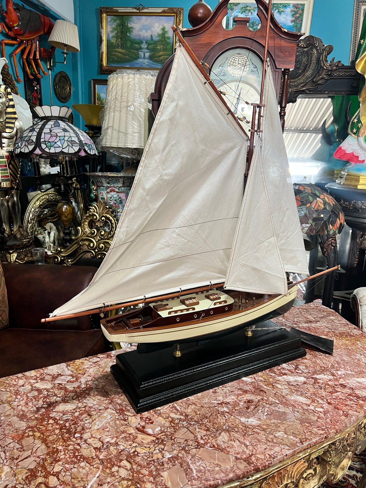 🌊 Barquito de Madera Decorativo: Encanto Náutico para tu Espacio 🌊
