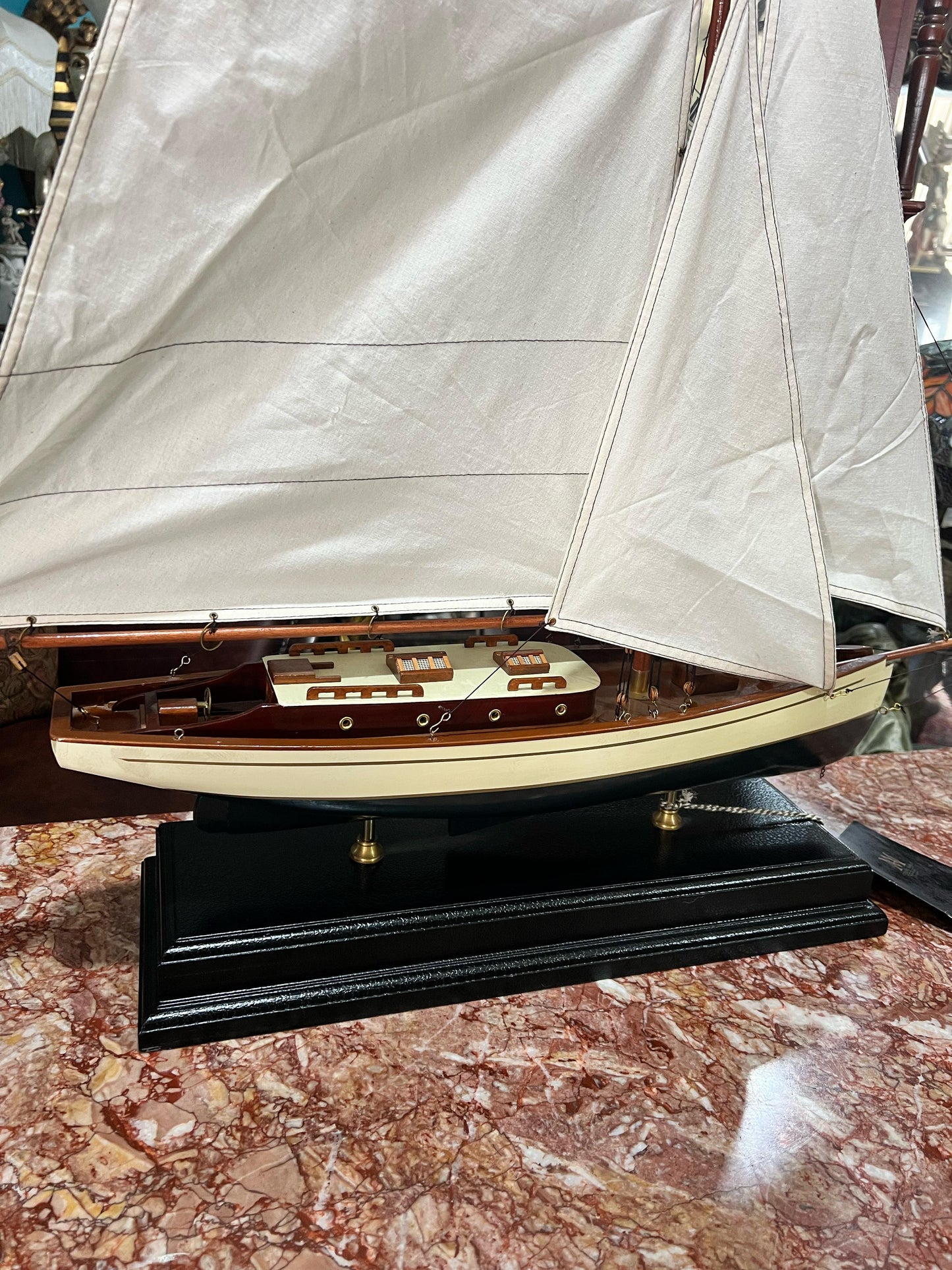 🌊 Barquito de Madera Decorativo: Encanto Náutico para tu Espacio 🌊