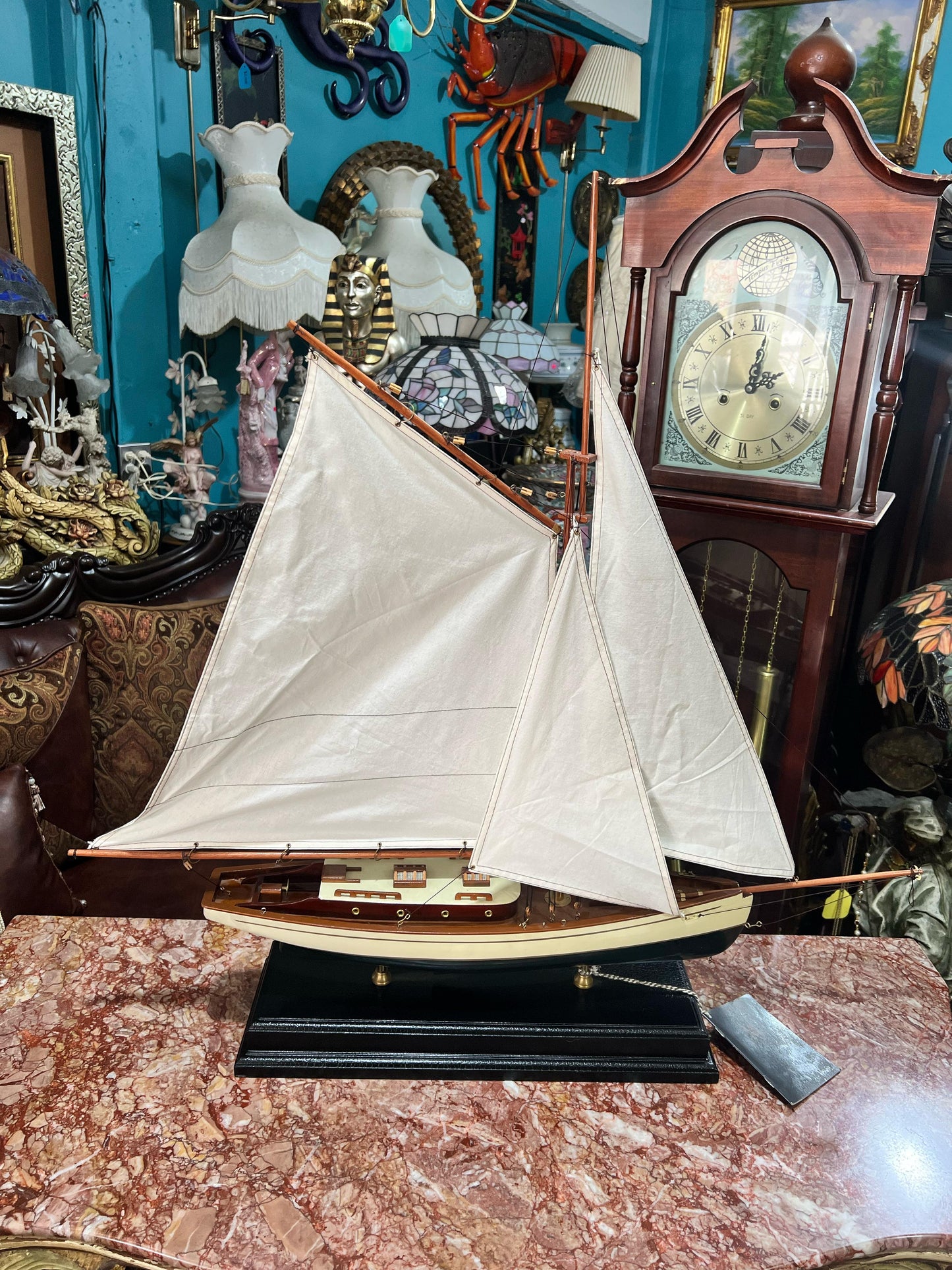 🌊 Barquito de Madera Decorativo: Encanto Náutico para tu Espacio 🌊
