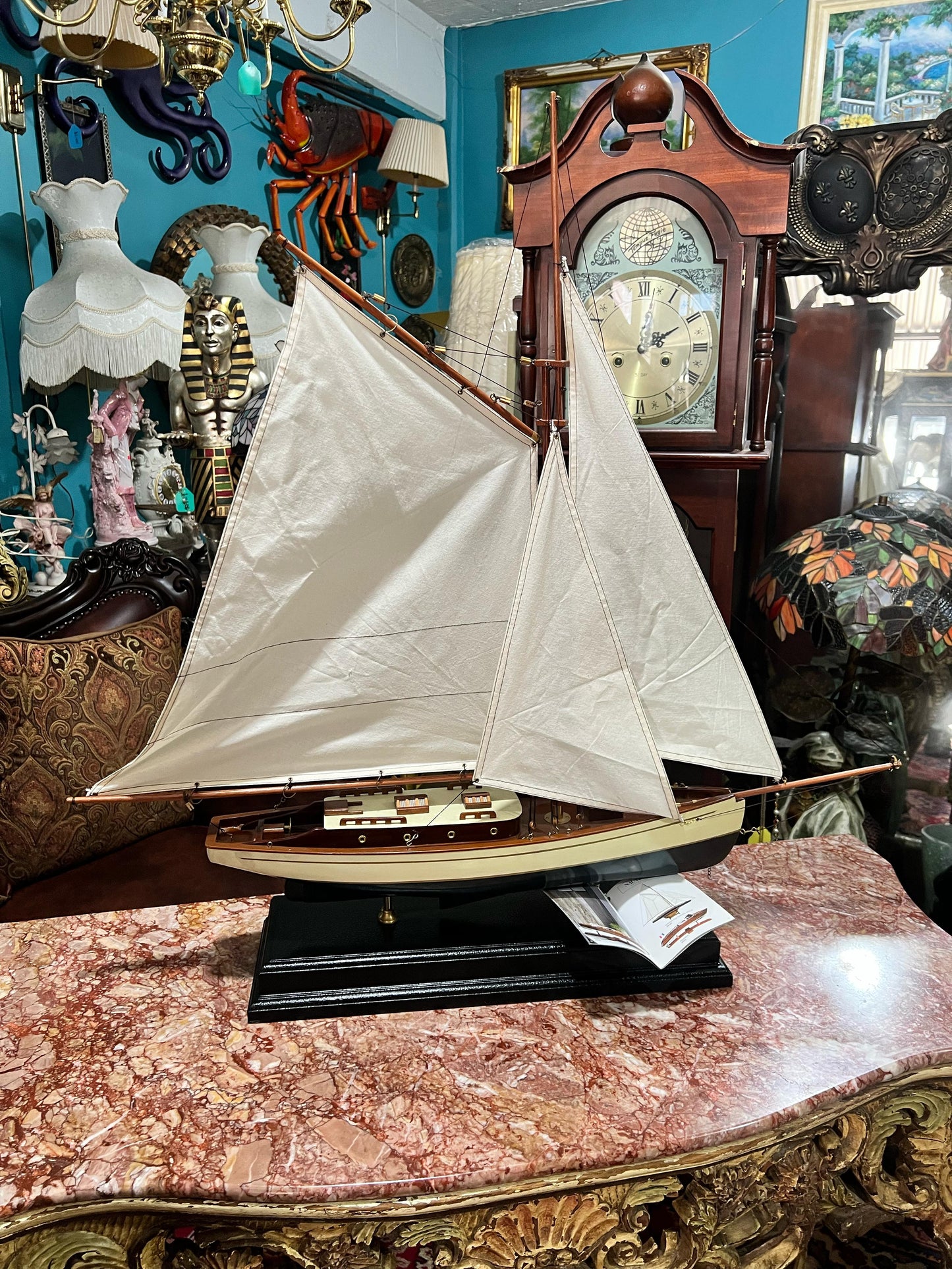 🌊 Barquito de Madera Decorativo: Encanto Náutico para tu Espacio 🌊