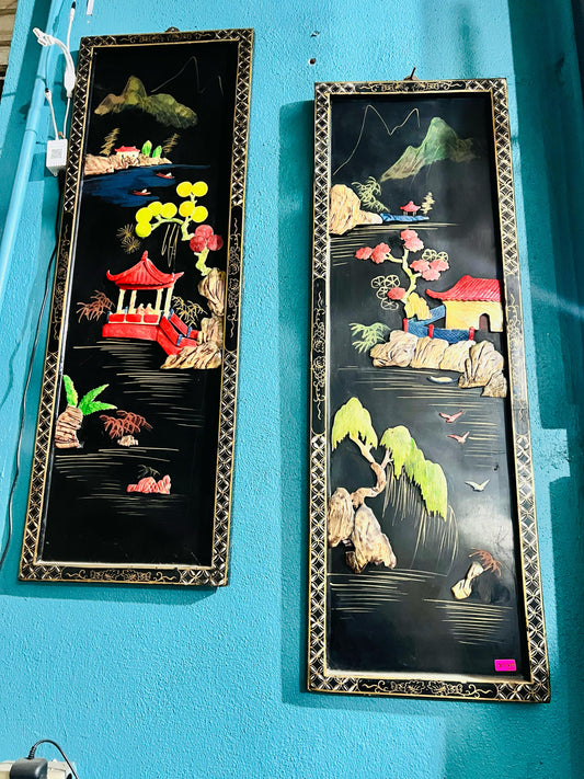 🖼️Three-dimensional decorative painting of a female flutist🏡👩‍🎨