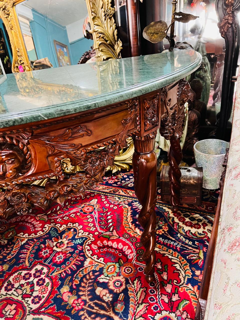 🍀✨Majestuosa Credenza Antigüa de los Años 1920 en Rosarito Antiques✨🍀