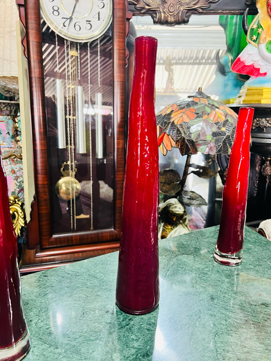 ✨Murano Vase Set - Handcrafted Elegance in Crystal✨