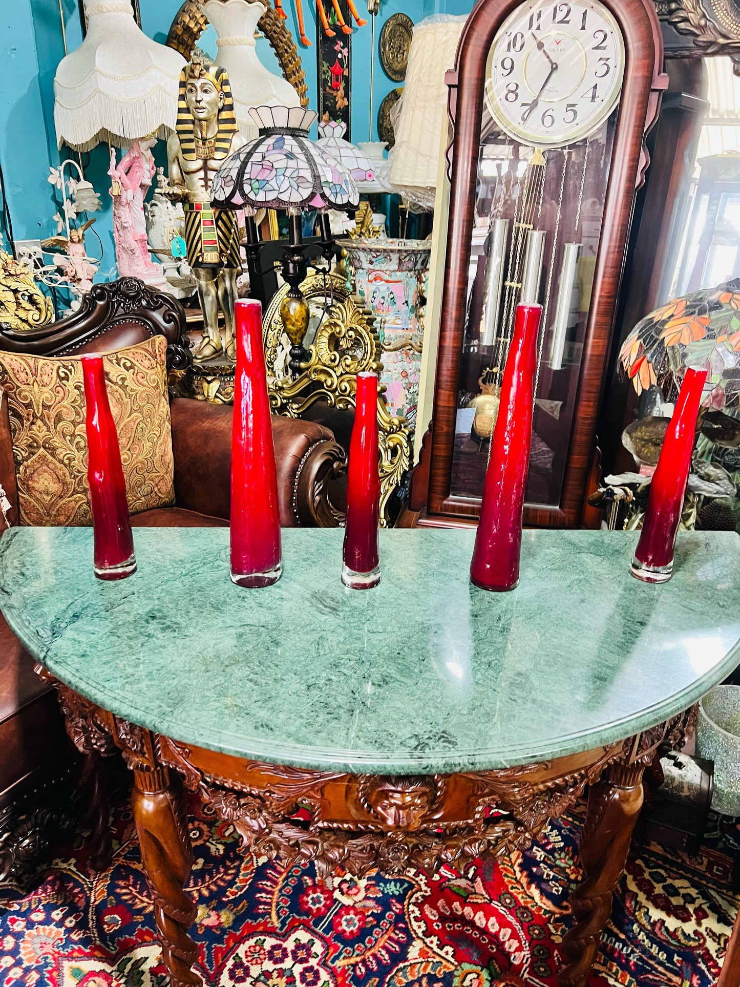 ✨ Juego de Jarrones Murano - Elegancia Artesanal En Crystal✨