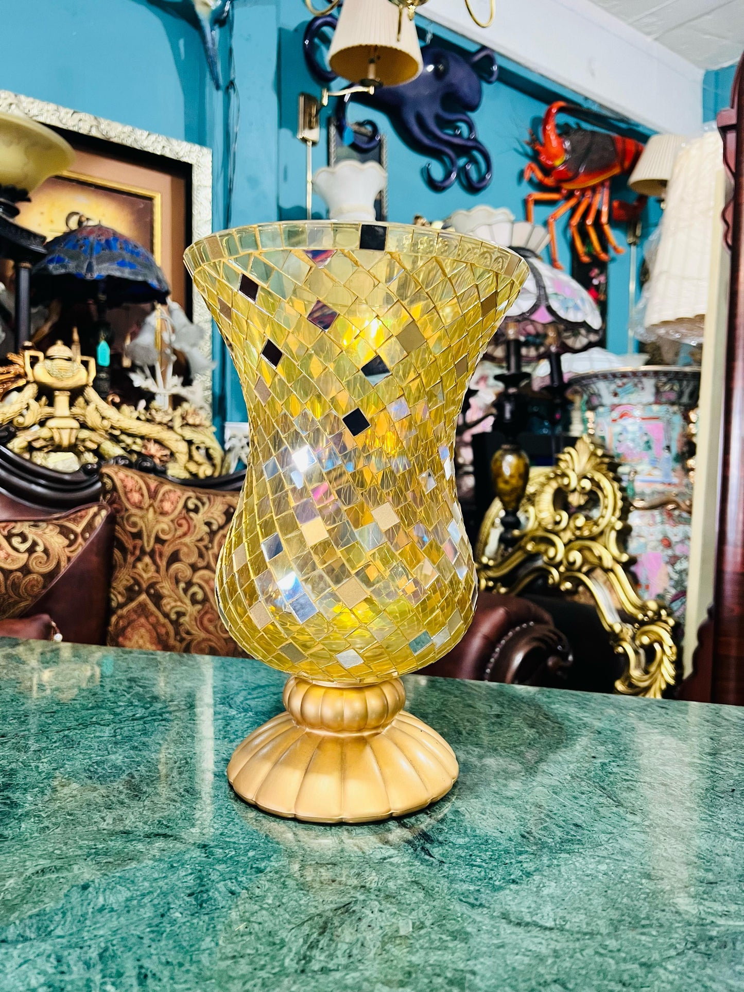 🏺✨ Elegancia en Cristal: Par de Jarrones Exclusivos ✨