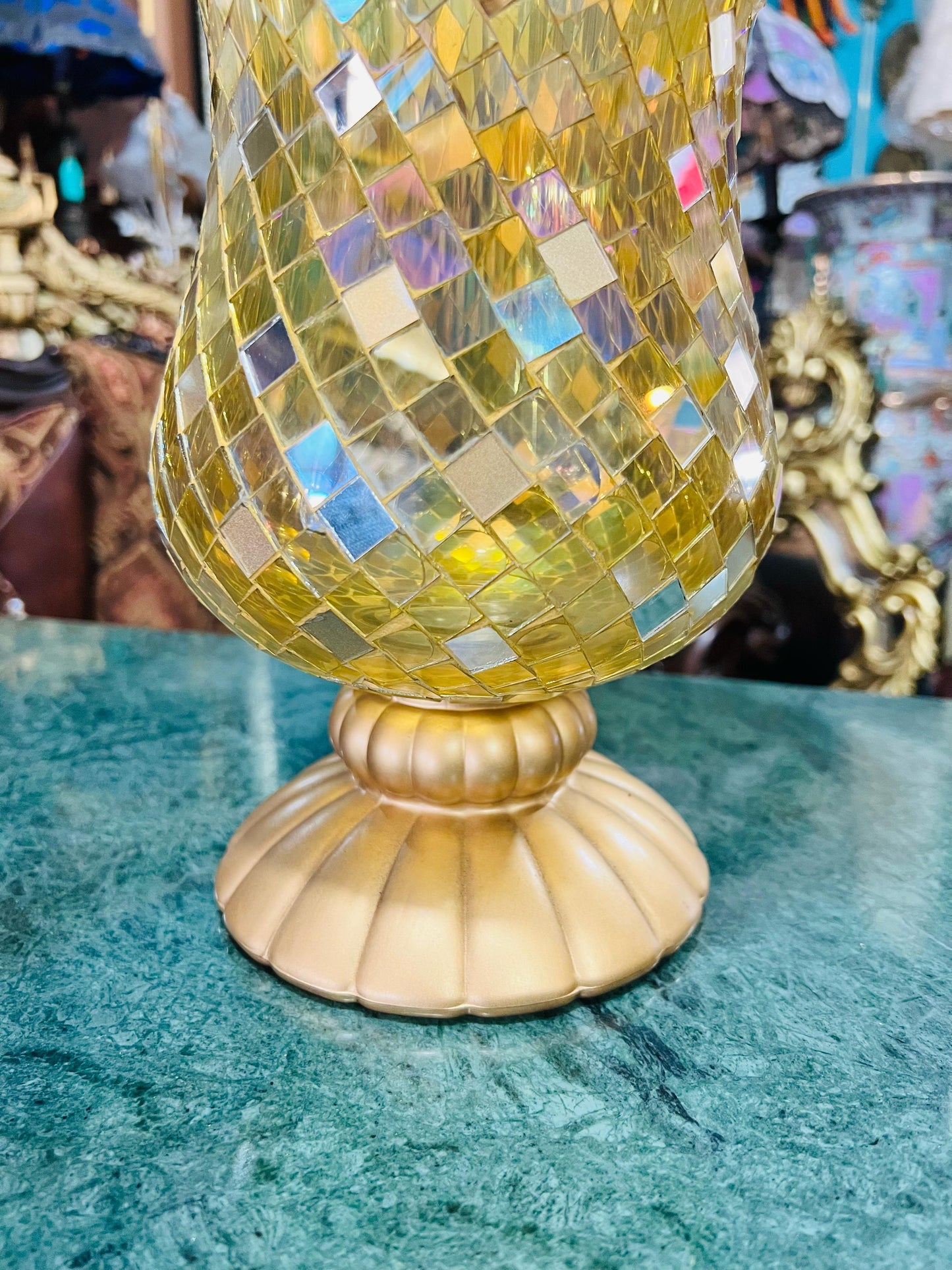 🏺✨ Elegancia en Cristal: Par de Jarrones Exclusivos ✨