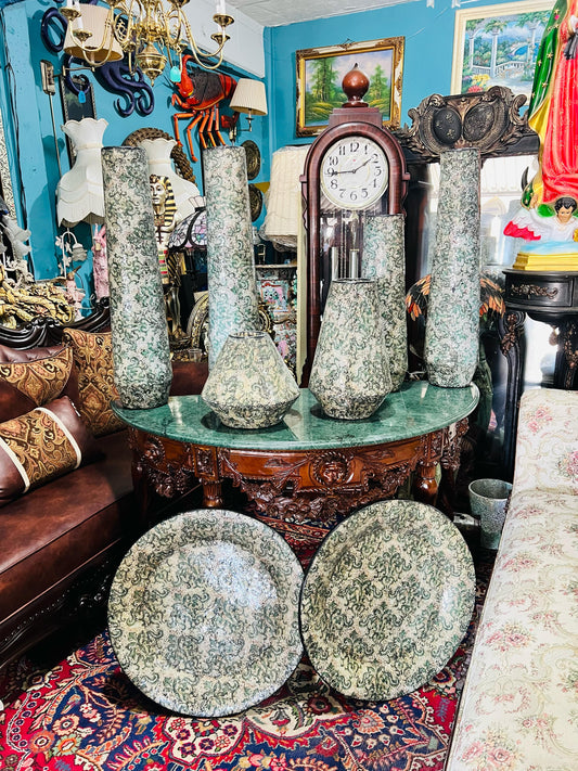 🏺✨ Exclusive Set of Decorative Glass Pieces: Elegance and Versatility ✨🏺