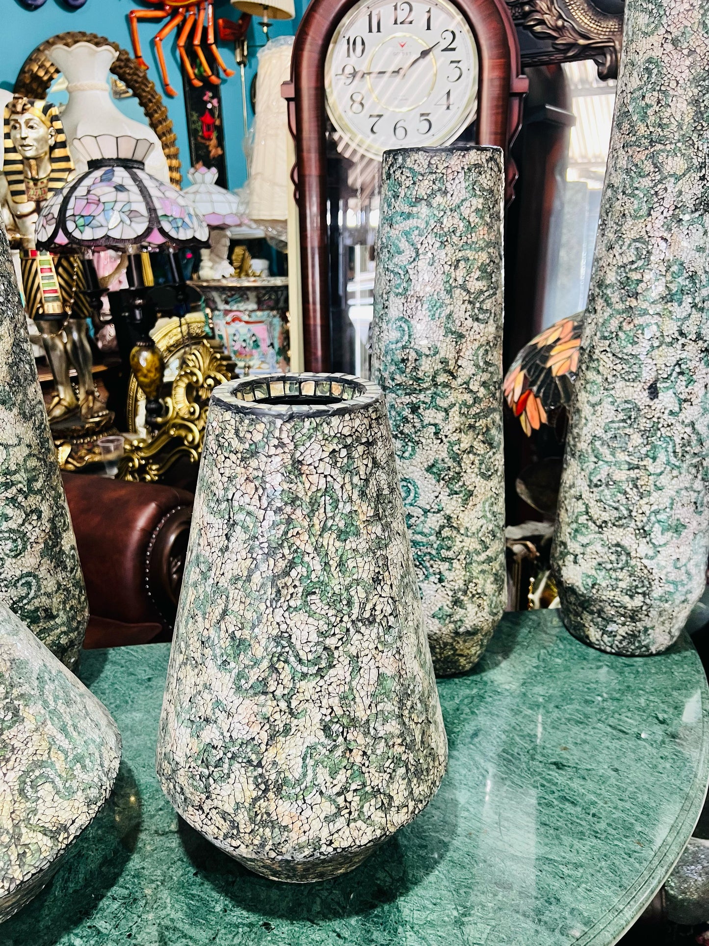 🏺✨ Exclusive Set of Decorative Glass Pieces: Elegance and Versatility ✨🏺
