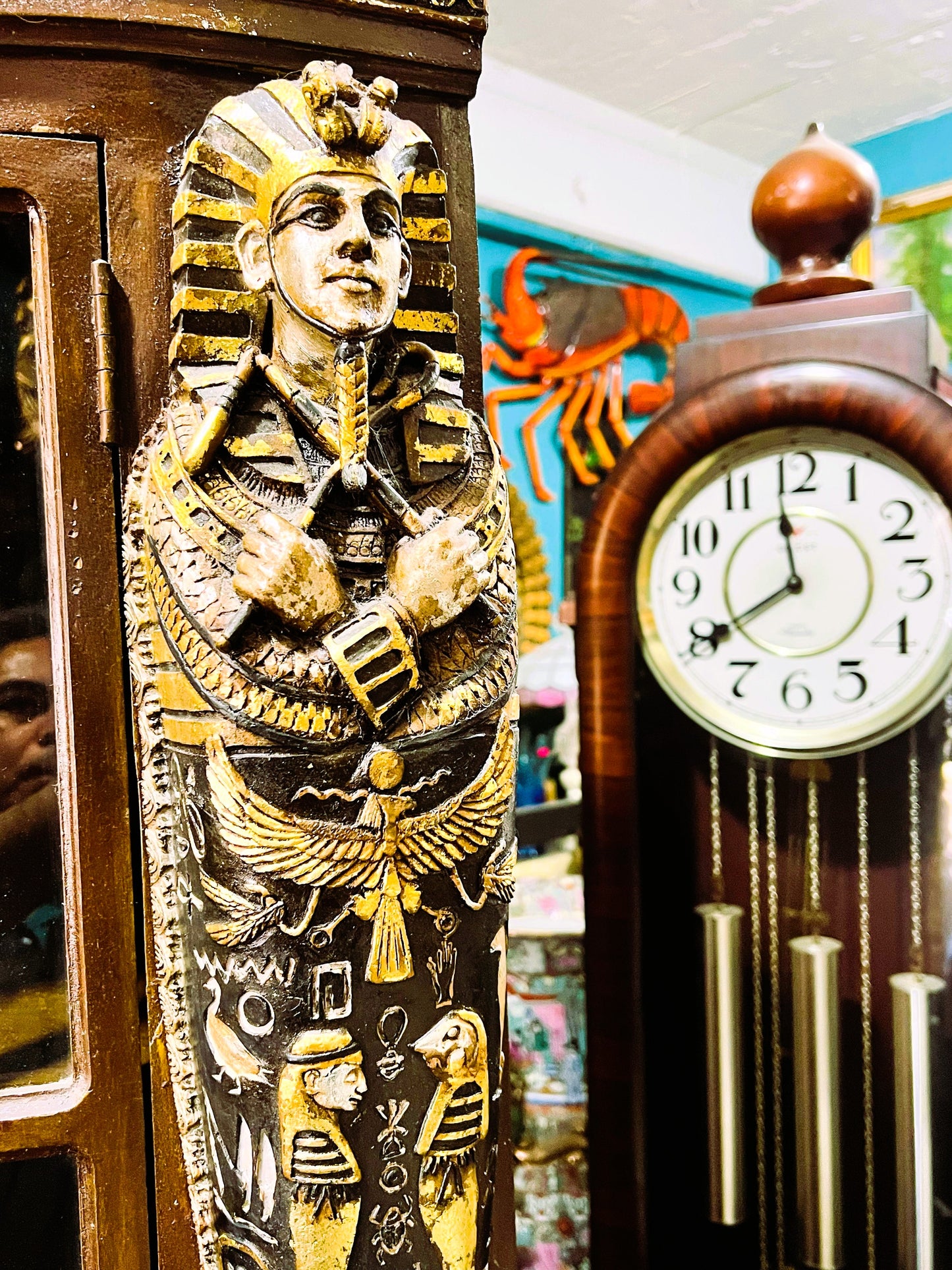 🔱Bronze Sculpture "Jeune Harpiste Arabique" by Louis Hottot - A Masterpiece for Sale🔱