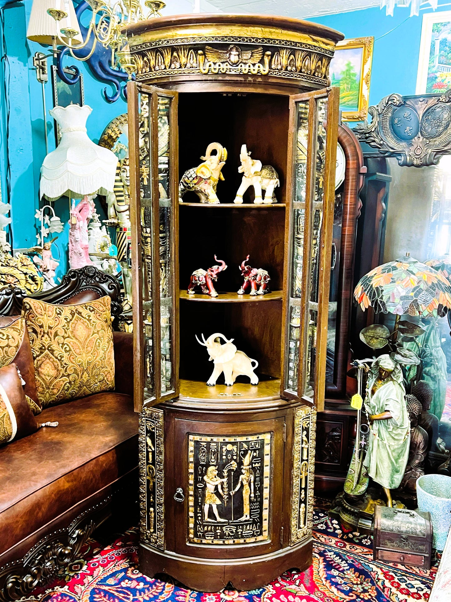 🔱Bronze Sculpture "Jeune Harpiste Arabique" by Louis Hottot - A Masterpiece for Sale🔱