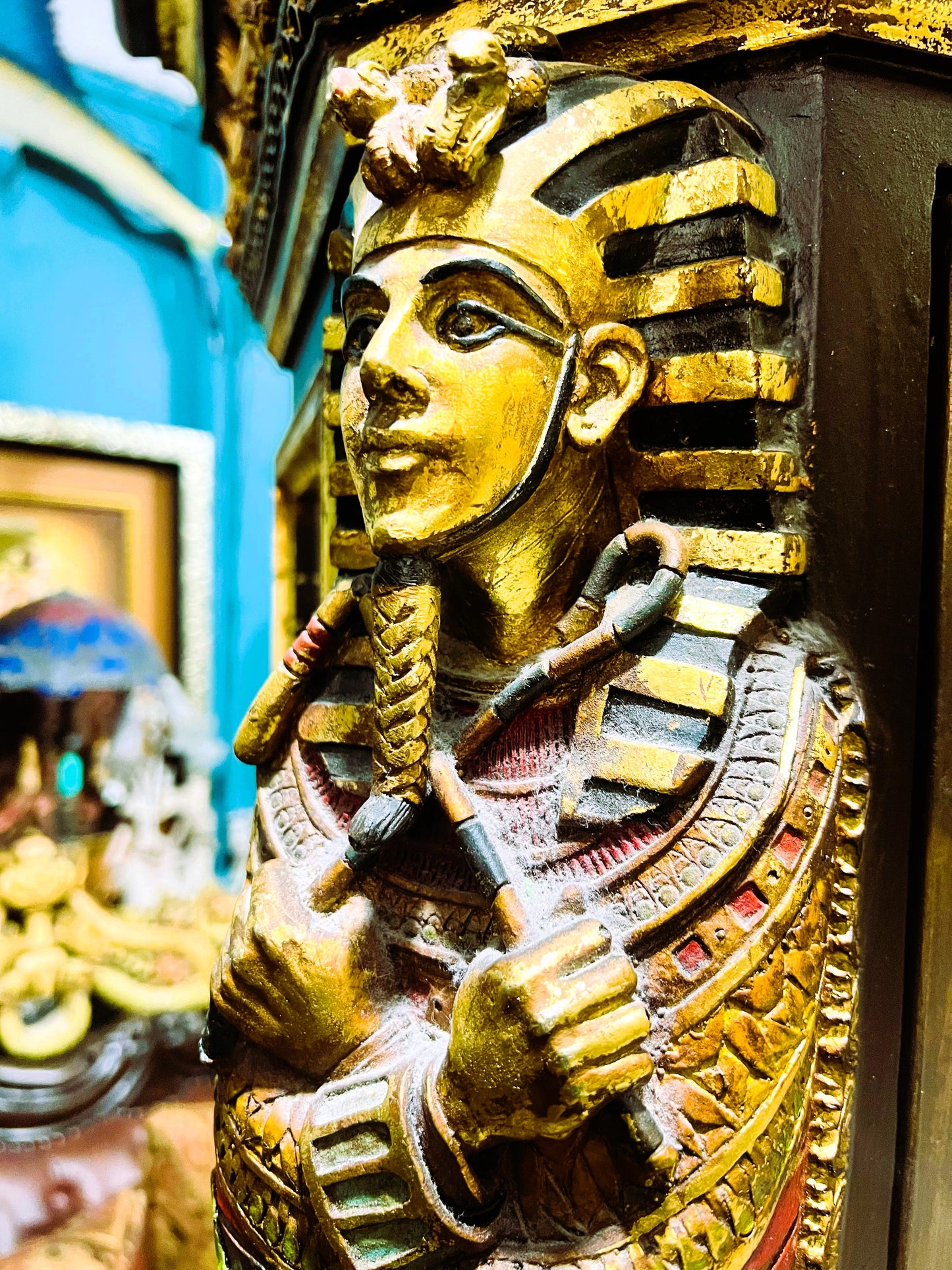 🔱Bronze Sculpture "Jeune Harpiste Arabique" by Louis Hottot - A Masterpiece for Sale🔱
