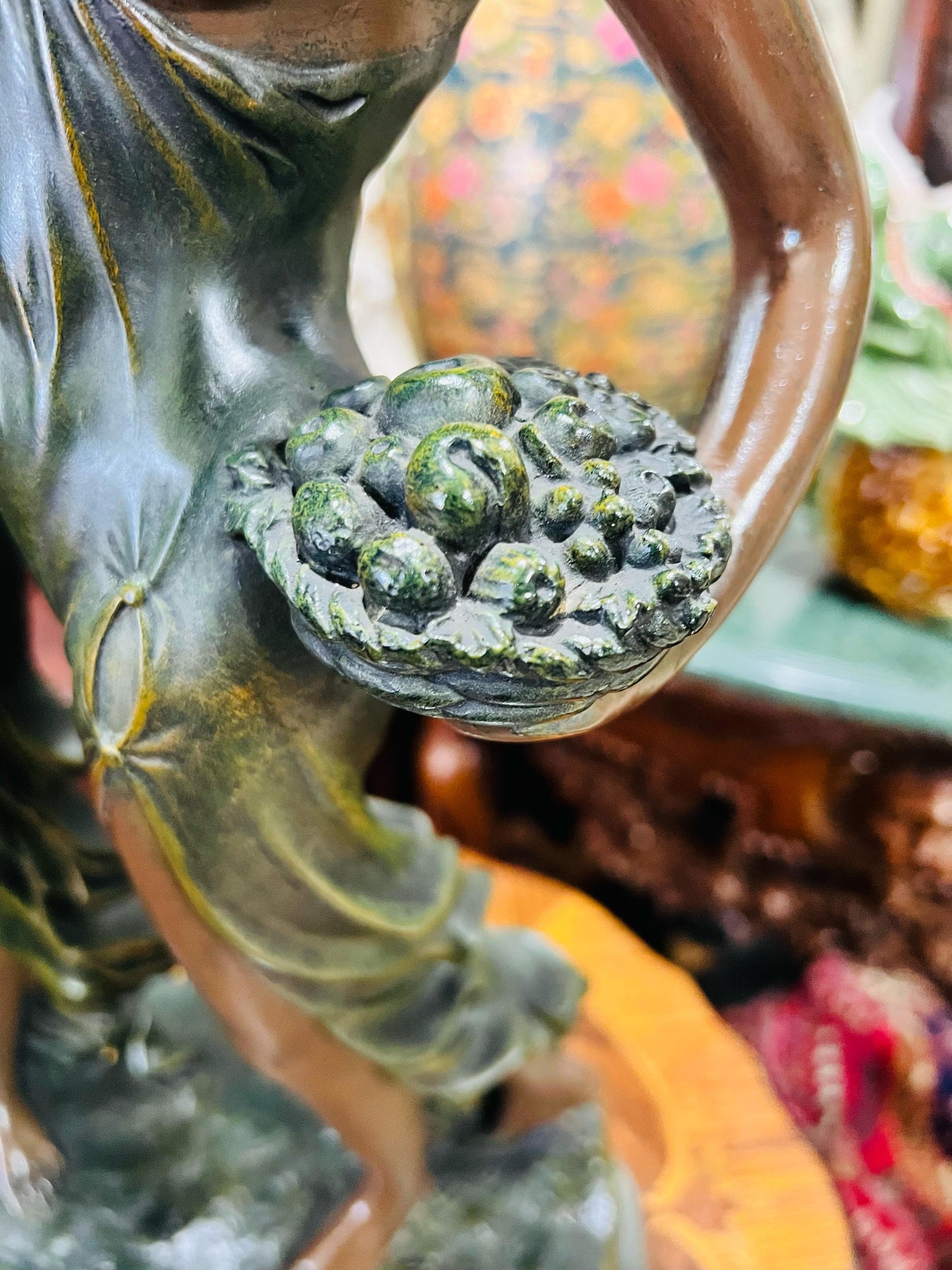🦅 Bronze Sculpture of an Eagle in Flight with a Globe for Sale 🦅