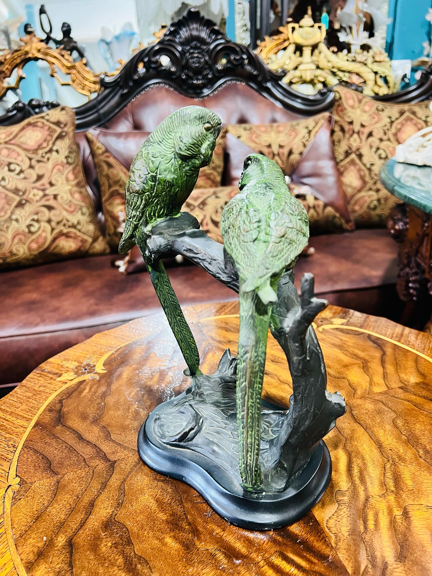🦅 Bronze Sculpture of an Eagle in Flight with a Globe for Sale 🦅