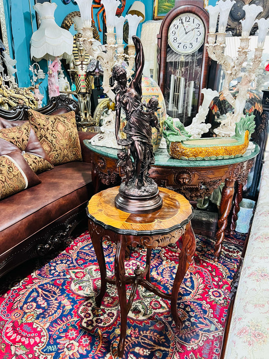 🦅 Bronze Sculpture of an Eagle in Flight with a Globe for Sale 🦅