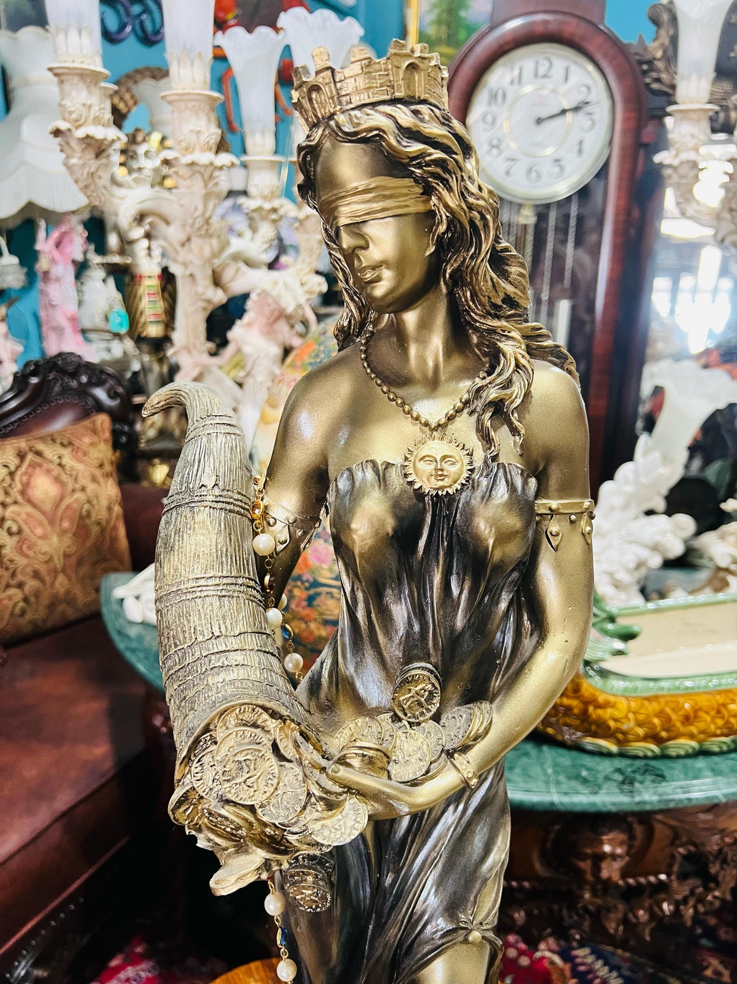 🦅 Bronze Sculpture of an Eagle in Flight with a Globe for Sale 🦅