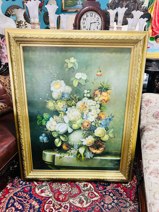 🎨Original Painting with Aluminum Frame - Original Art for Sale at Rosarito Antiques! 🎨