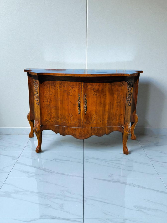 🔱🇮🇹 Comoda Italiana de Madera de Nogal – Arte y Elegancia en Cada Detalle 🇮🇹🔱