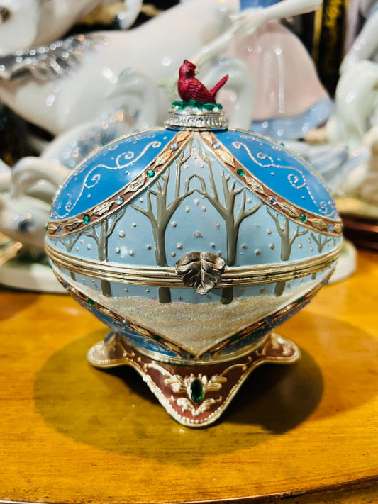 🎄 Huevo Musical Navideño con Patinadores – Christmas Skating Egg