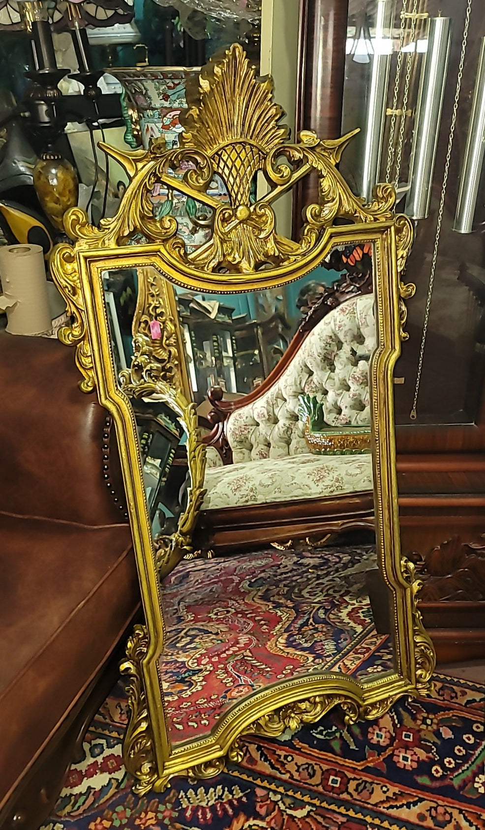 🌟Vintage Mirror in Antique Gold Color!🌟