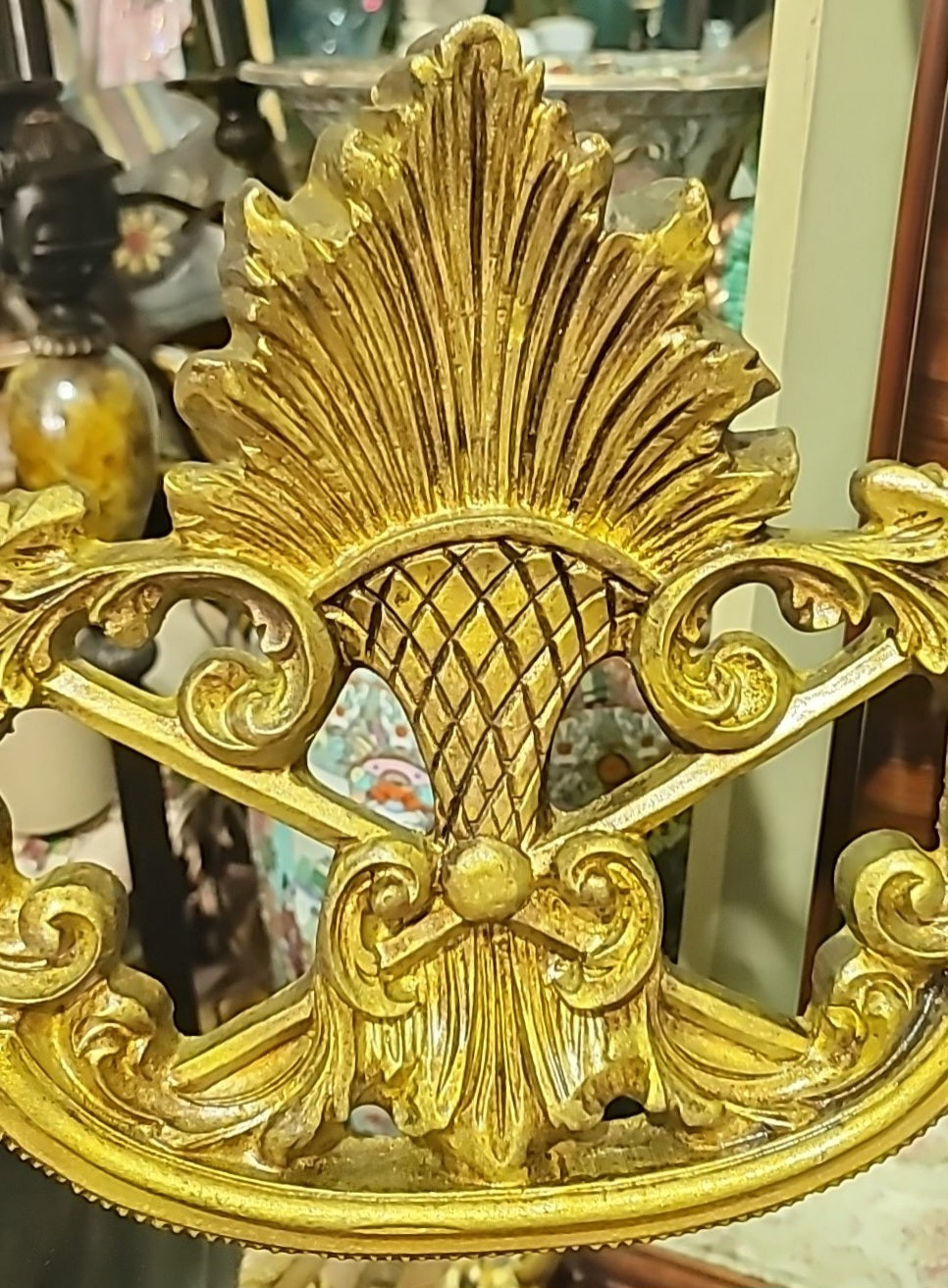 🌟Vintage Mirror in Antique Gold Color!🌟
