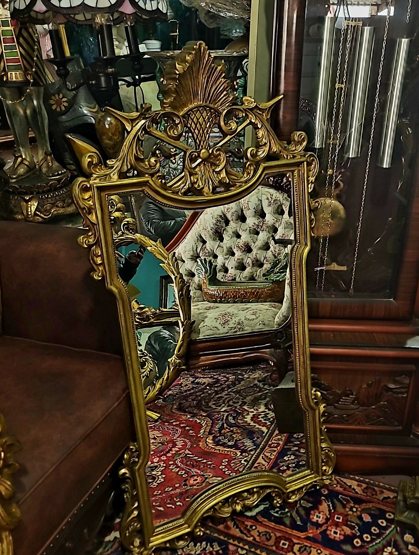 🌟Vintage Mirror in Antique Gold Color!🌟