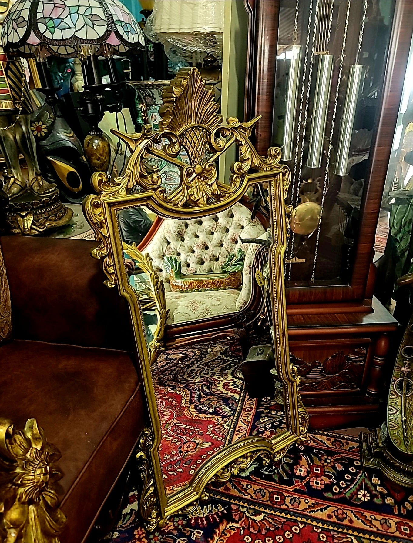 🌟Vintage Mirror in Antique Gold Color!🌟