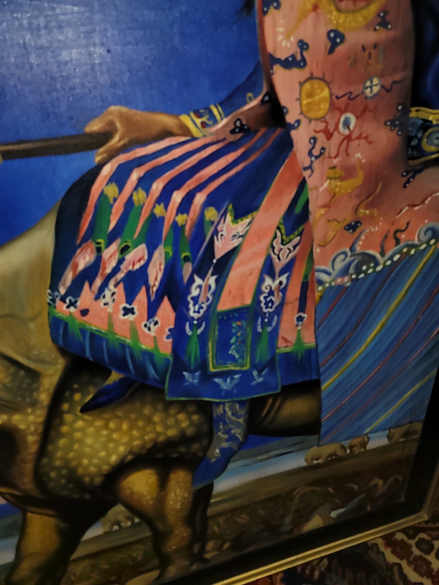 🎨🖼️🎨María Félix: Epic Art on a Rhino Ride - Exclusive Reproduction🎨🖼️🎨