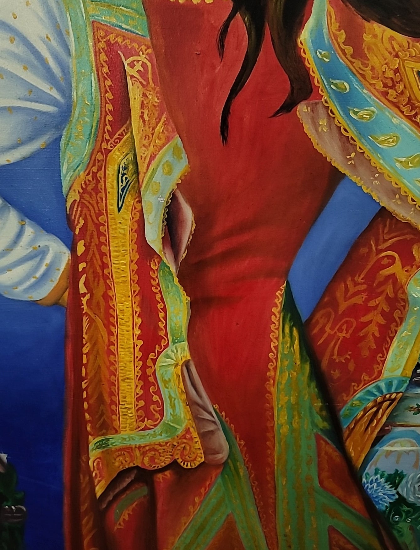 🎨🖼️🎨María Félix: Exclusive Oil Reproduction - Art Signed by the Artist🎨🖼️🎨