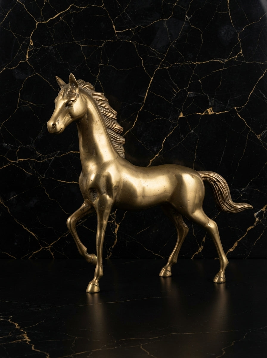 Escultura de Llegua en Bronce Solido 🐎