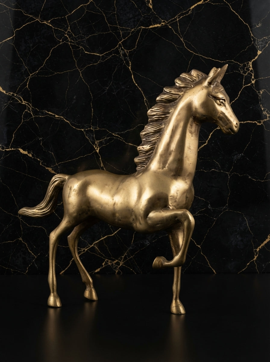 Escultura de Llegua en Bronce Solido 🐎
