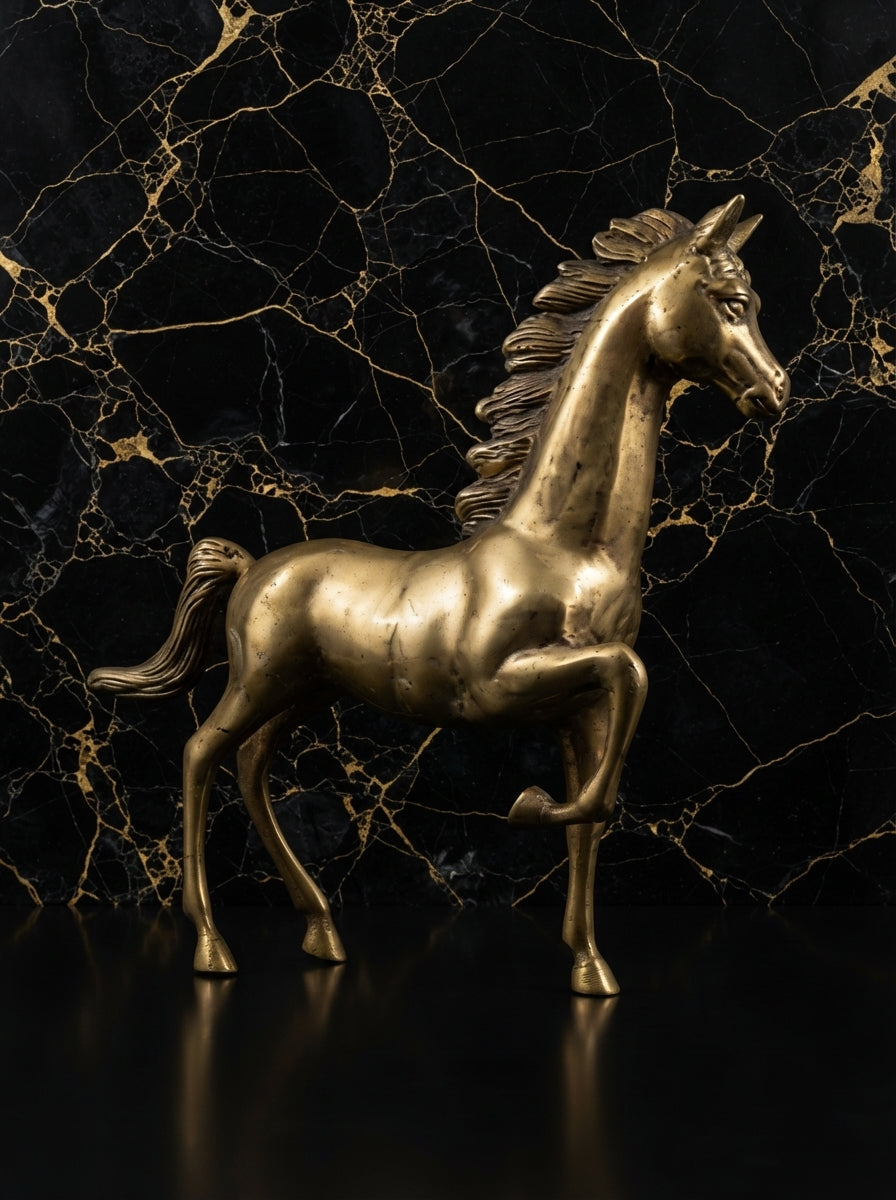 Escultura de Llegua en Bronce Solido 🐎