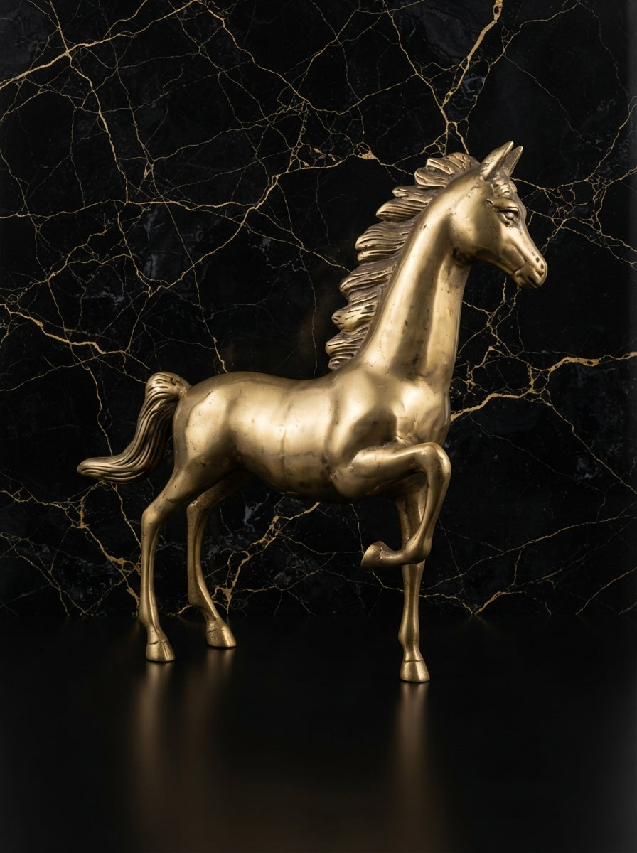 Escultura de Llegua en Bronce Solido 🐎