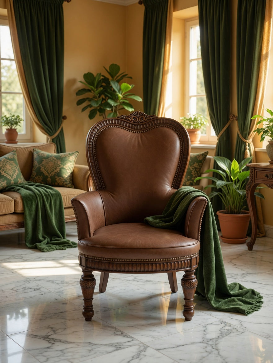 Lexington Chess Table with Chairs + Butler Table – Classic Elegance✨🏛️