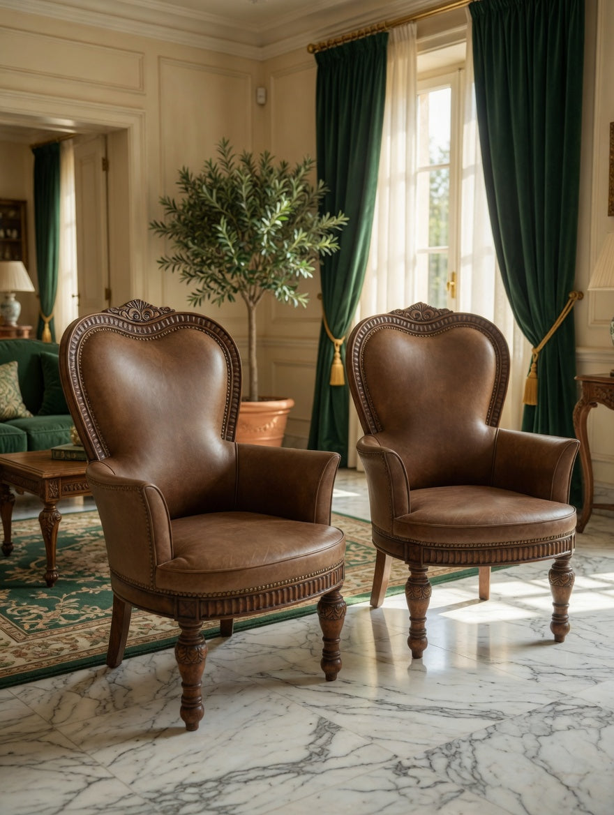 Lexington Chess Table with Chairs + Butler Table – Classic Elegance✨🏛️